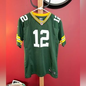 Youth-XL Nike Authentic NFL Aaron Rodgers Green Bay Packers Jersey